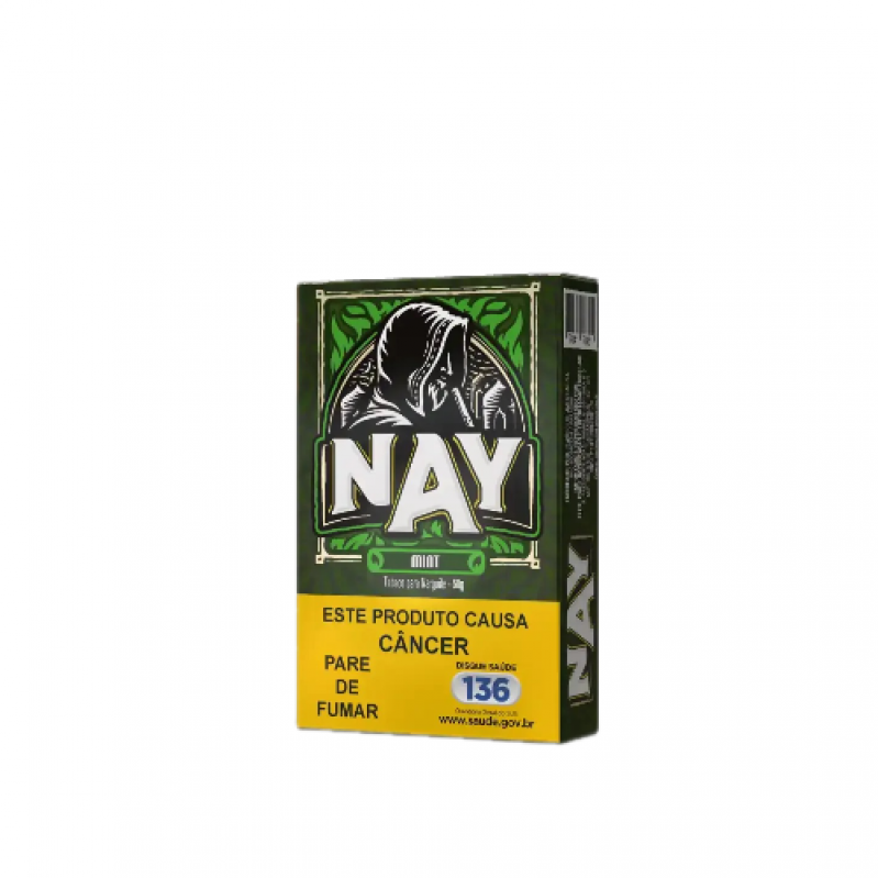 FUMO PARA NARGUILE NAY – MINT – PACOTE 10X50G