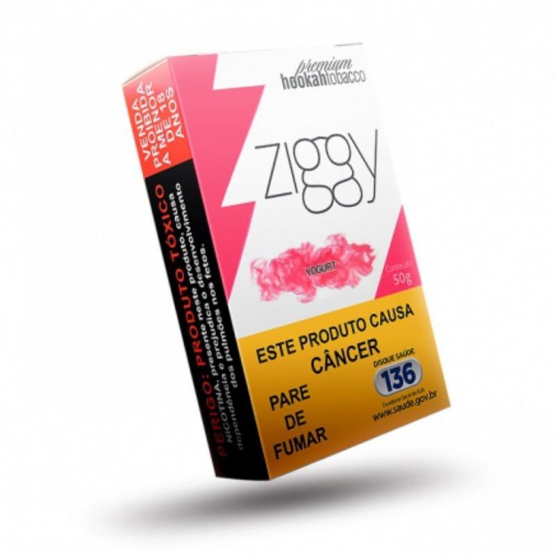 FUMO PARA NARGUILE ZIGGY – YOGURT – PACOTE 10X50G