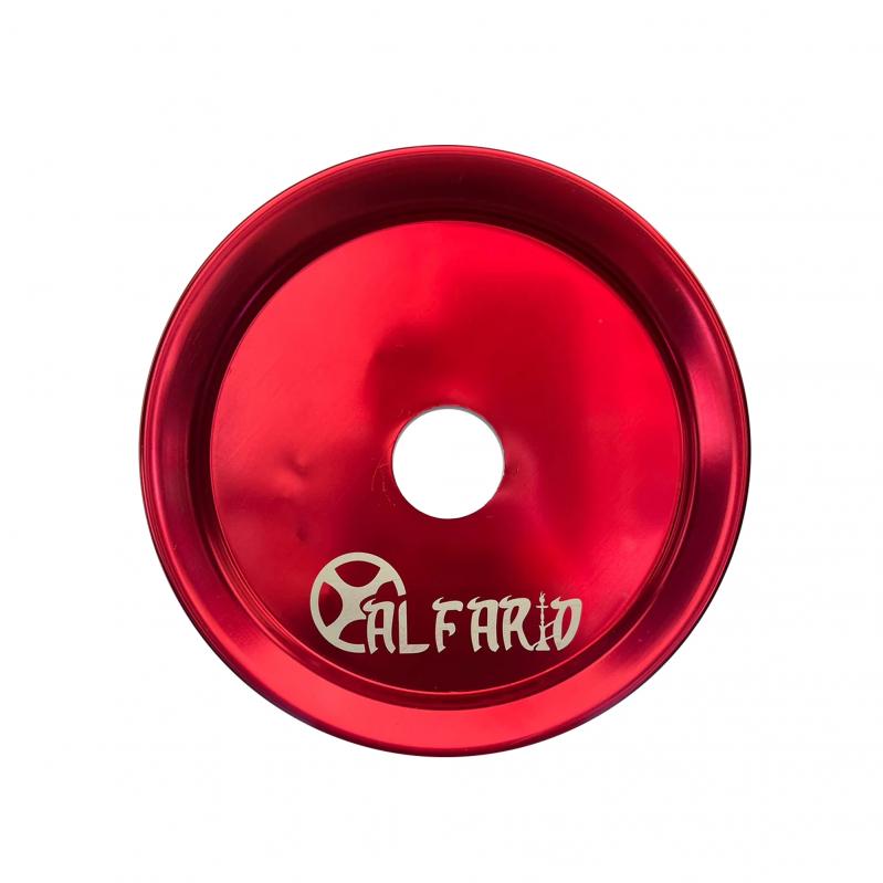 PRATO PARA NARGUILE ALFARID MÉDIO VERMELHO – UND
