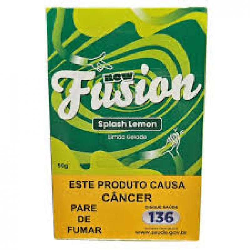 FUMO PARA NARGUILE NEW FUSION – SPLASH LEMON – PACOTE 10X50G