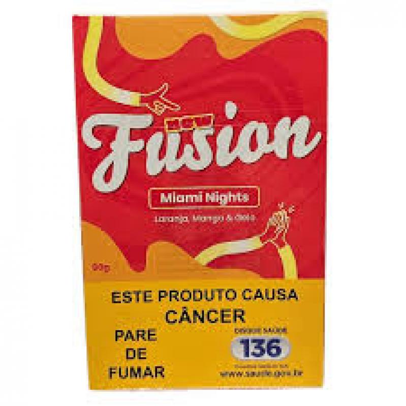 FUMO PARA NARGUILE NEW FUSION – MIAMI NIGHTS – PACOTE 10X50G