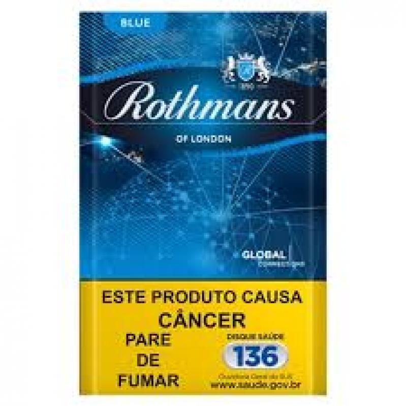 CIGARRO ROTHMANS – LONDON 1890 GLOBAL BLUE – PACOTE 10X20 UND