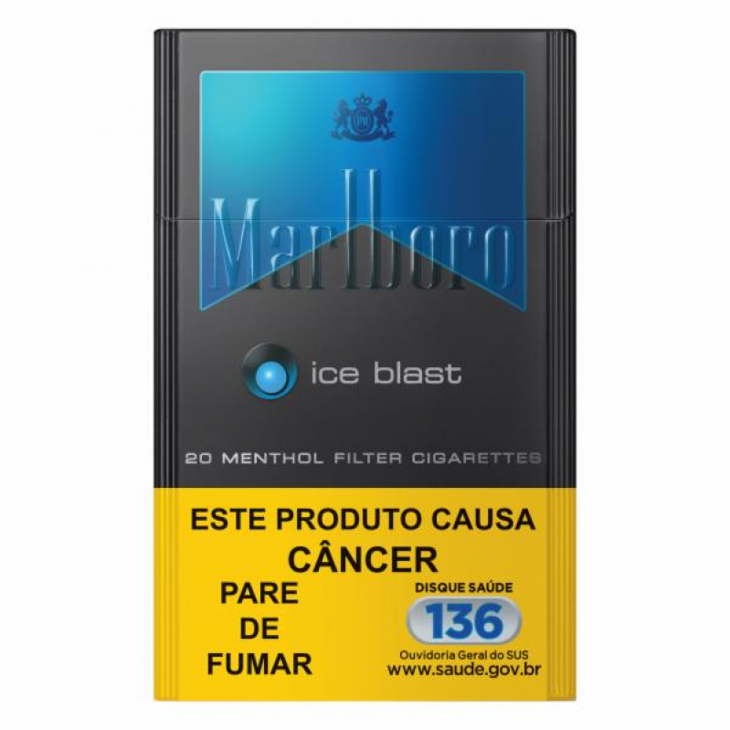 CIGARRO MARLBORO ICE BURST – (BOX C/ 10 MAÇOS)