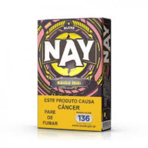 FUMO PARA NARGUILE NAY - MARACUJA GOIABA - PACOTE 10X50G