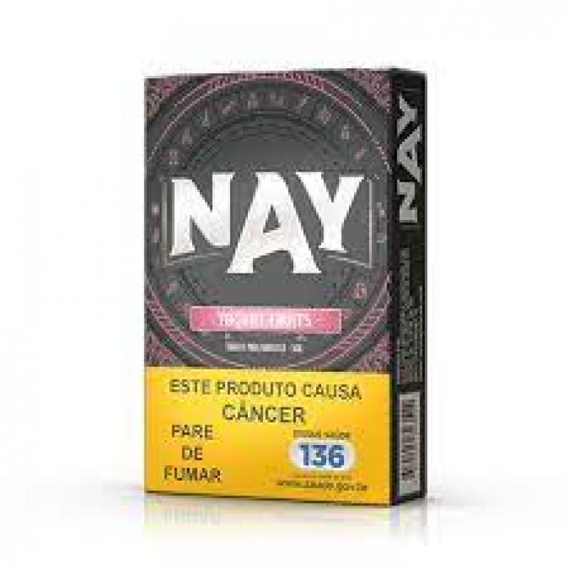 FUMO PARA NARGUILE NAY – YOGURT FRUITS – PACOTE 10X50G
