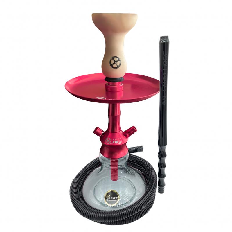 KIT NARGUILE AL FARID SETOP – VERMELHO – UND