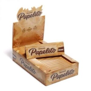 PAPEL PARA CIGARRO PAPELITO - BROWN 1/4 - DISPLAY C/ 25 UND
