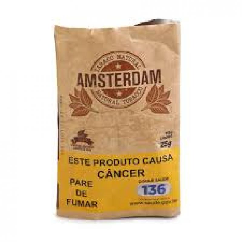 TABACO VIRGINIA AMSTERDAM PARA ENROLAR – TRADICIONAL (DISPLAY  6X25G)
