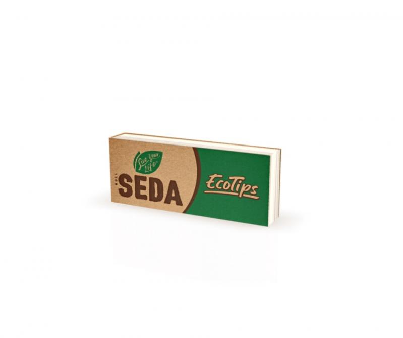 PITEIRA PARA CIGARRO ROLL SEDA – ECOTIPS (DISPLAY C/25)