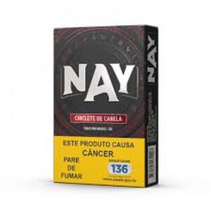 FUMO PARA NARGUILE NAY - CHICLETE DE CANELA - PACOTE 10X50G