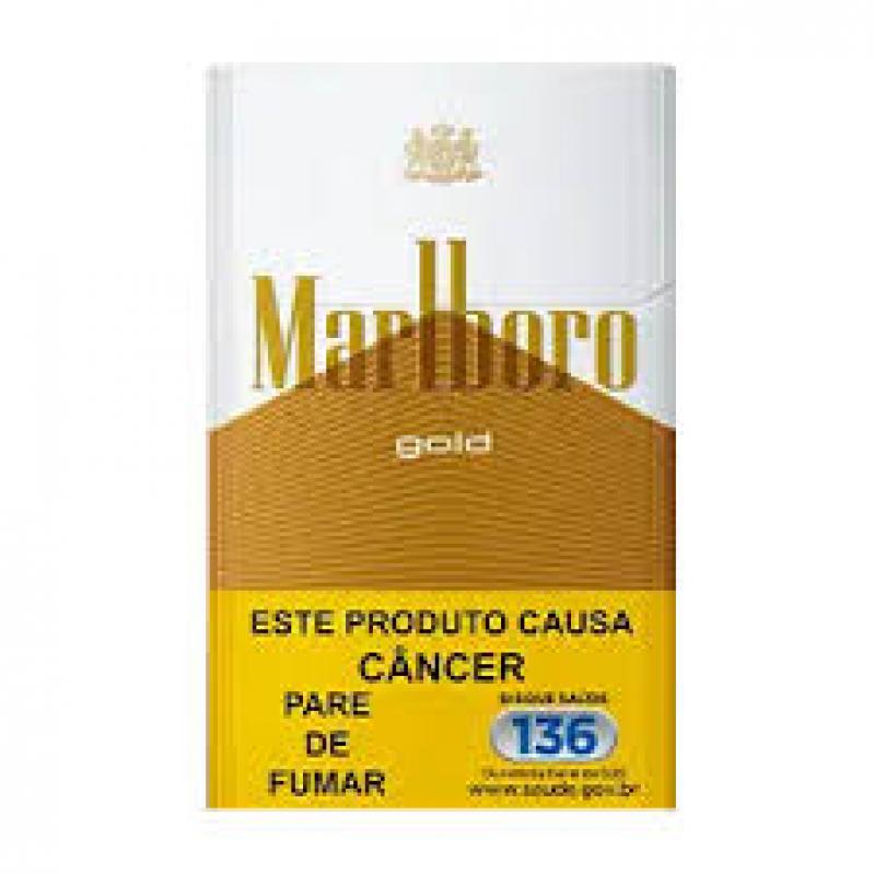 CIGARRO MARLBORO – GOLD – PACOTE 10X20 UND