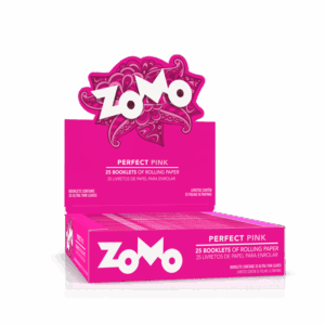 PAPEL PARA CIGARRO ZOMO - PERFECT PINK - DISPLAY C/ 25 UND