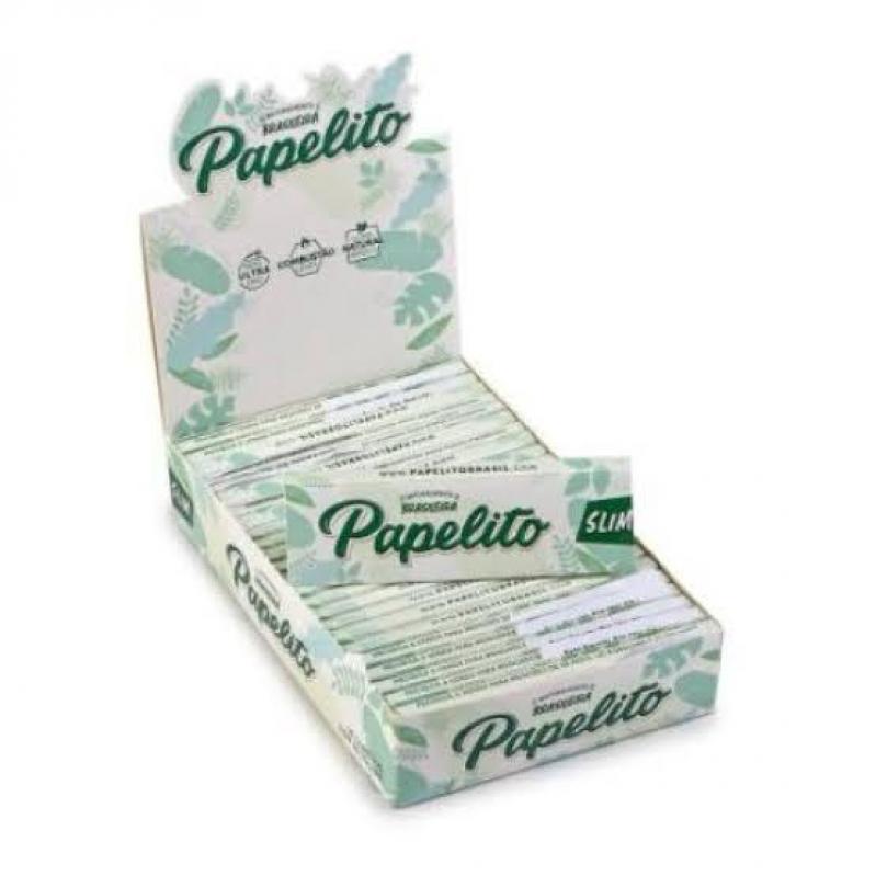 PAPEL PARA CIGARRO PAPELITO SLIM 1/4 (DISPLAY C/25) – SEDA