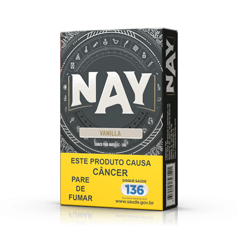 FUMO PARA NARGUILE NAY – VANILLA – PACOTE 10X50G