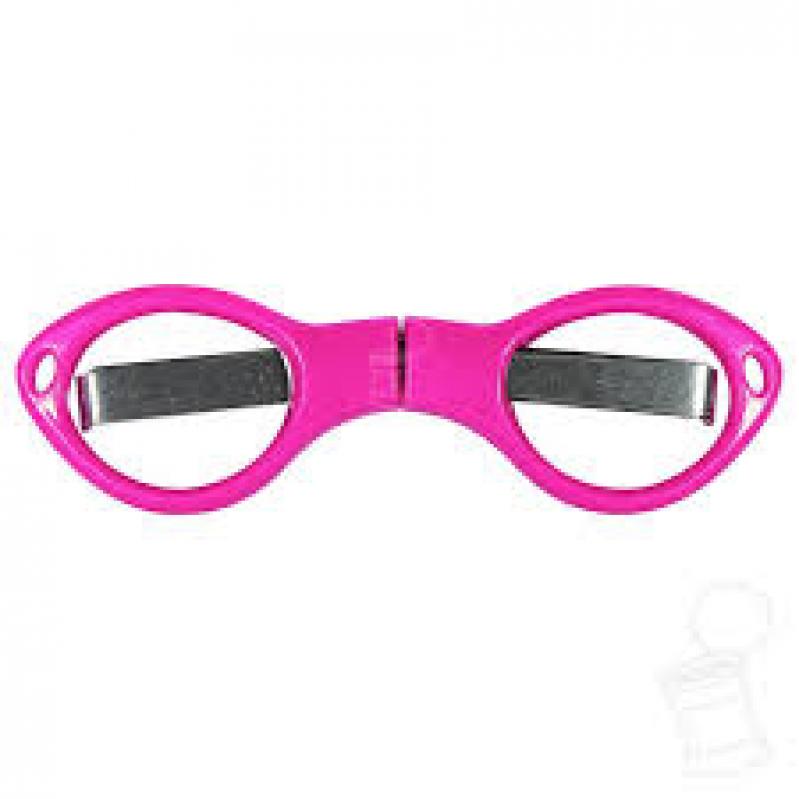 TESOURA TIPO ÓCULOS PINK – UND