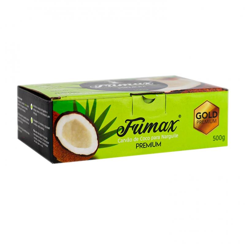 CARVÃO PARA NARGUILE – FUMAX 500g