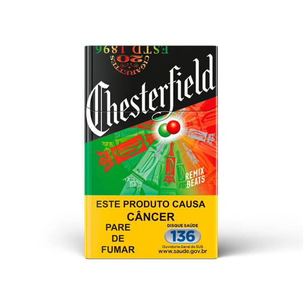 CIGARRO CHESTERFIELD REMIX  BEATS – (BOX C/ 10 MAÇOS)