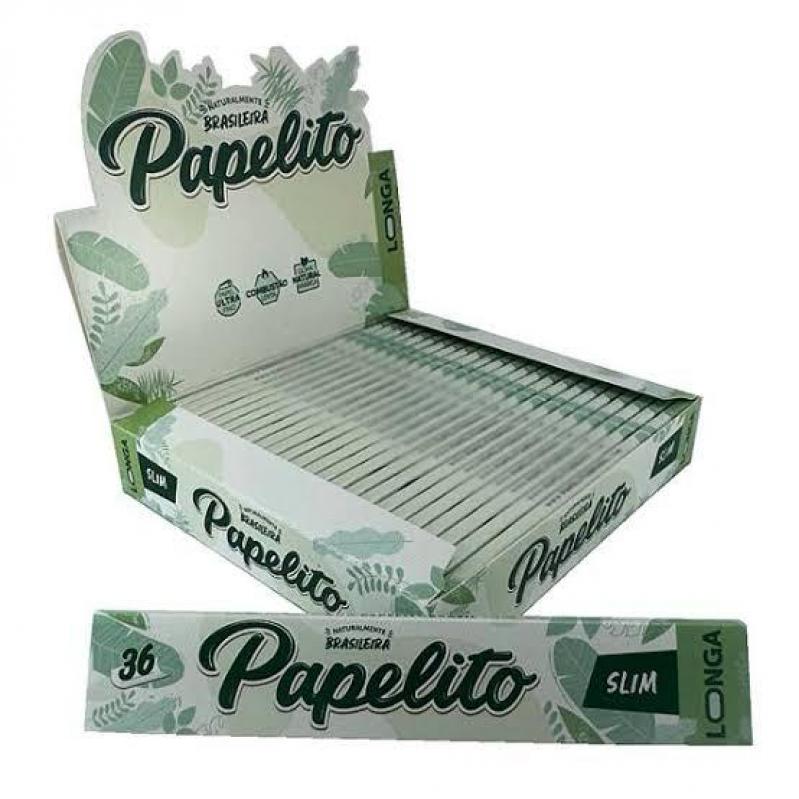 PAPEL PARA CIGARRO PAPELITO SLIM LONGA (DISPLAY C/25) – SEDA