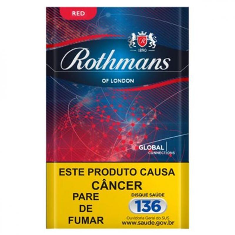 CIGARRO ROTHMANS – LONDON 1890 GLOBAL RED – PACOTE 10X20 UND