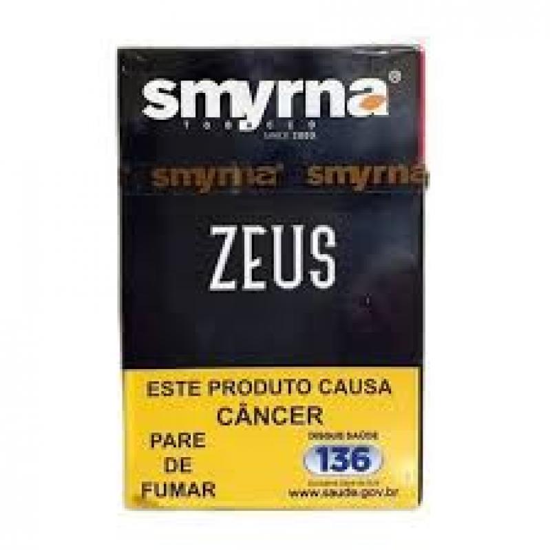 FUMO PARA NARGUILE SMYRNA – ZEUS COLD MINT – PACOTE 10X50G