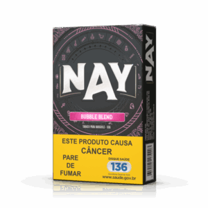 FUMO PARA NARGUILE NAY - BUBBLE BLEND - PACOTE 10X50G