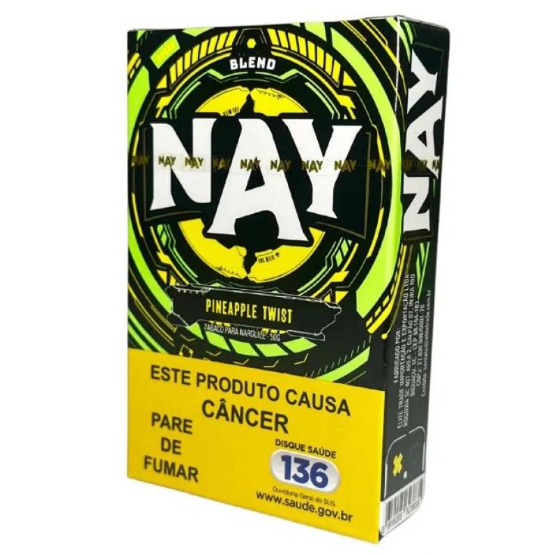 FUMO PARA NARGUILE NAY – PINEAPPLE TWIST – PACOTE 10X50G