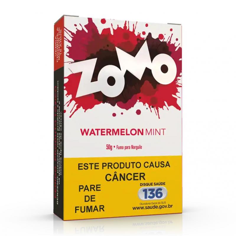 FUMO PARA NARGUILE ZOMO – WATERMELON MINT – PACOTE 10X50G