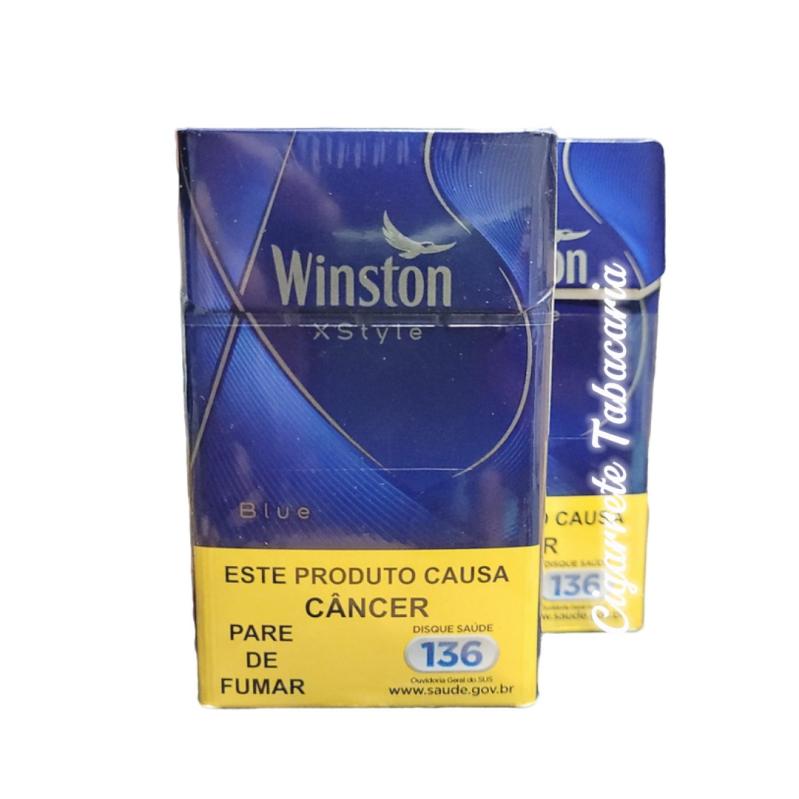 CIGARRO WINSTON – XSTYLE BLUE – PACOTE 10X20 UND
