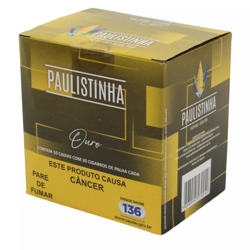 PALHEIRO PAULISTINHA – SÉRIE OURO ( 10 MAÇOS )
