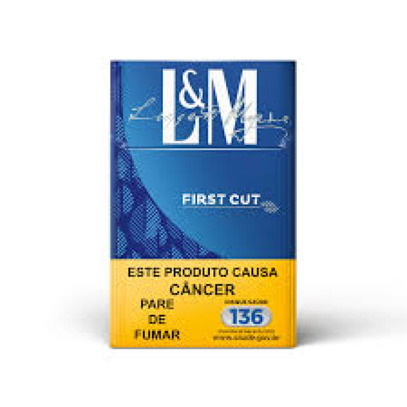 CIGARRO L&M – FIRST CUT BLUE – PACOTE 10X20 UND