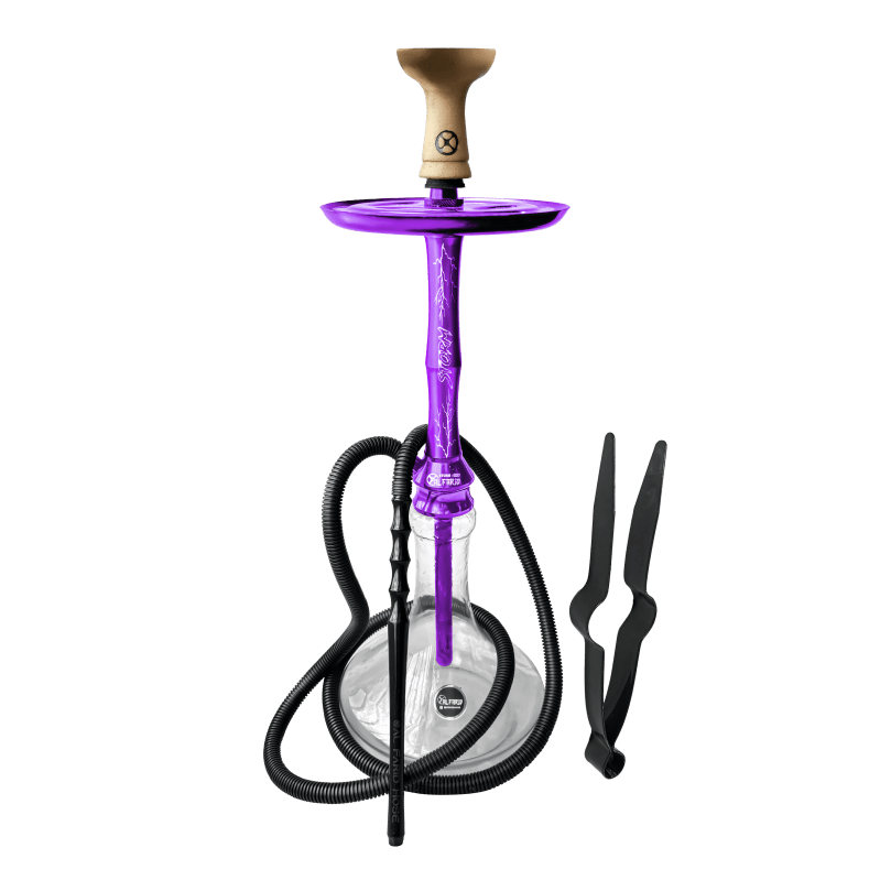 KIT NARGUILE AL FARID – STORM – ROXO – UND