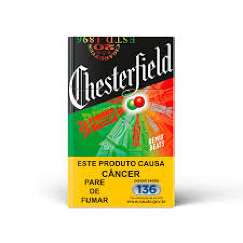 CIGARRO CHESTERFIELD – REMIX BEATS MELANCIA – PACOTE 10X20 UND