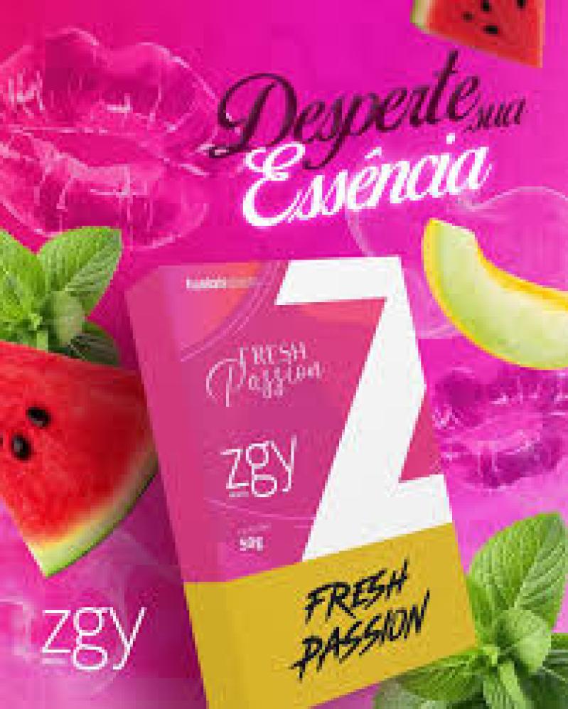 FUMO PARA NARGUILE ZIGGY – FRESH PASSION – PACOTE 10X50G