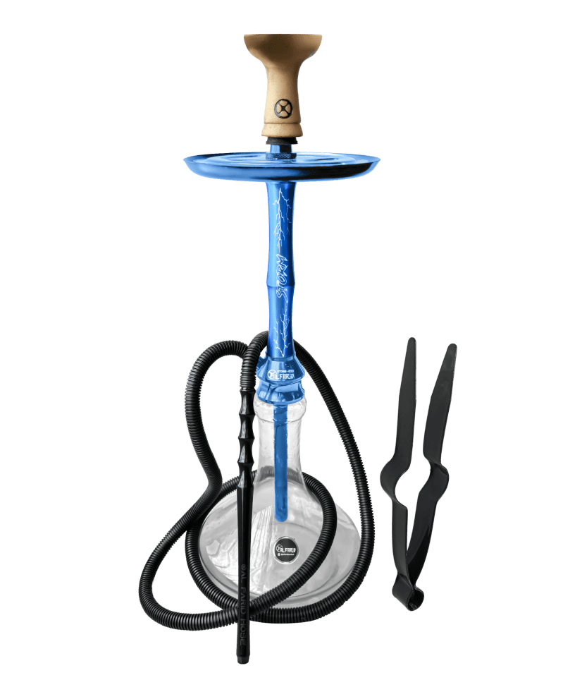 KIT NARGUILE AL FARID – STORM – AZUL BEBE – UND