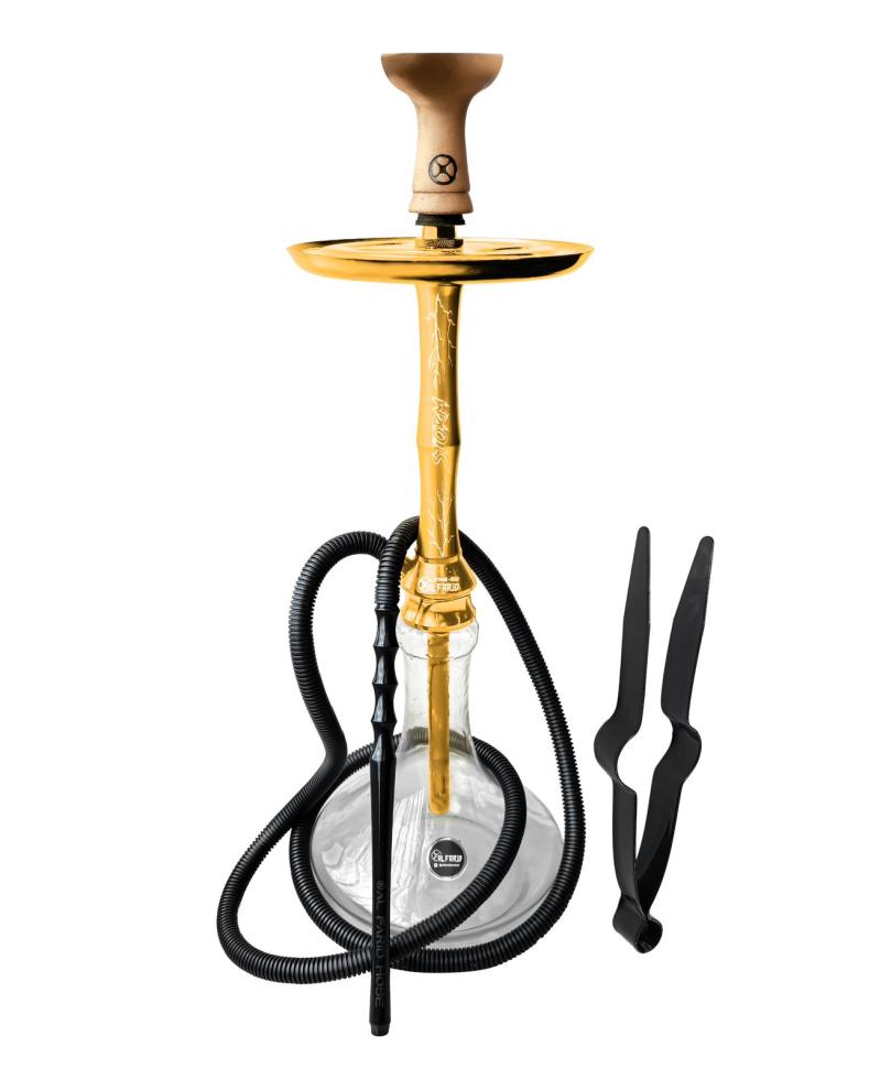 KIT NARGUILE AL FARID – STORM – DOURADO – UND